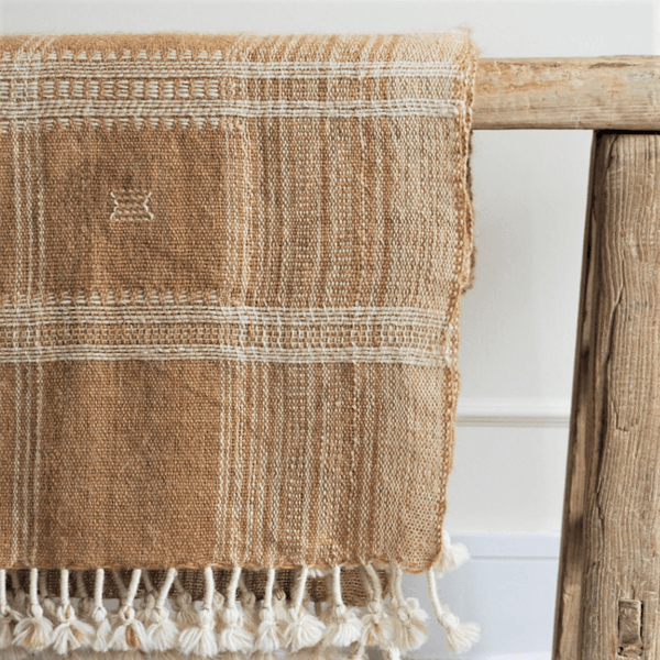Vidya HandLoomed Throw Blanket House Of Neutrals