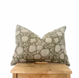 Joanie Hand Block Printed Pillow Cover