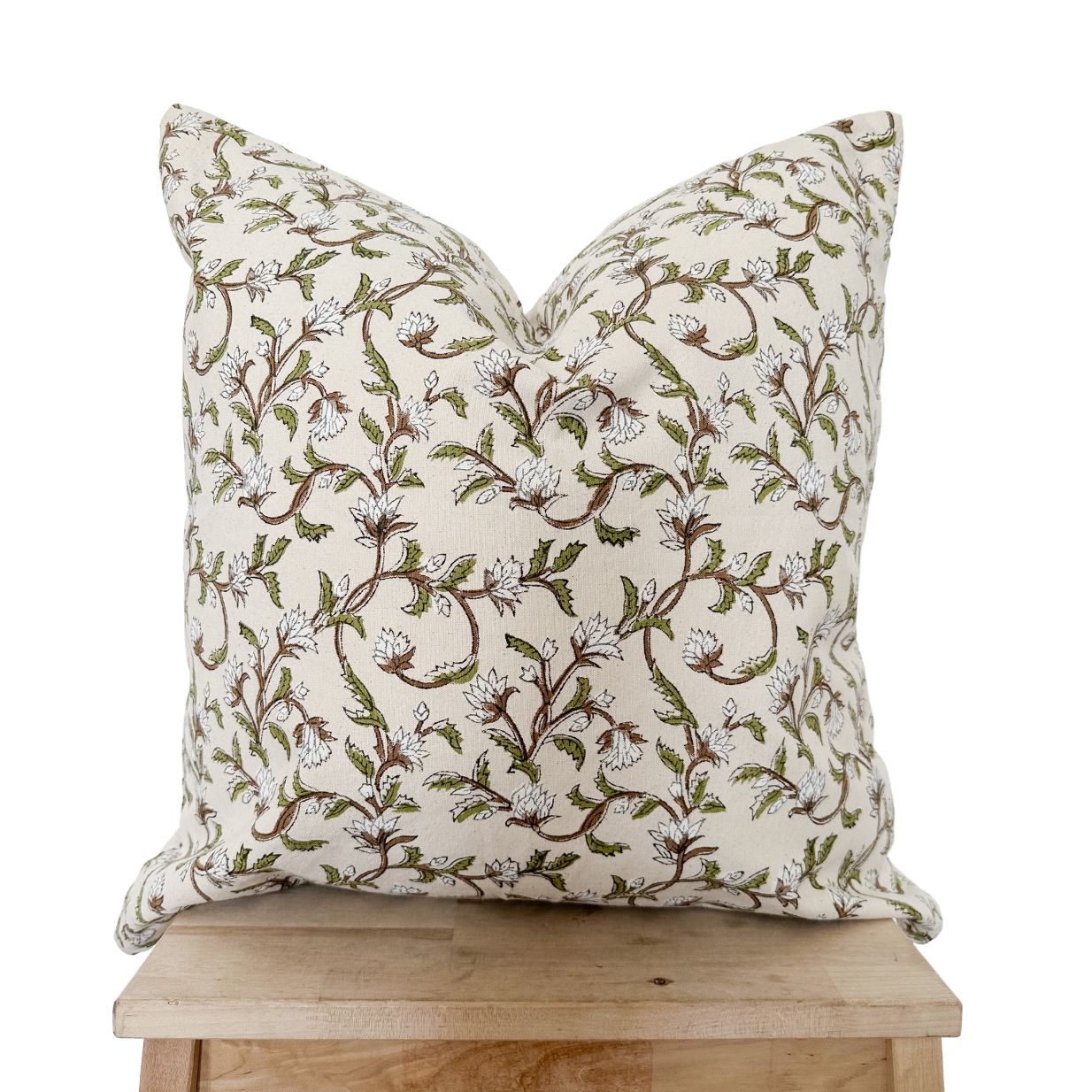 Alka Hand-Block Printed Pillow Cover