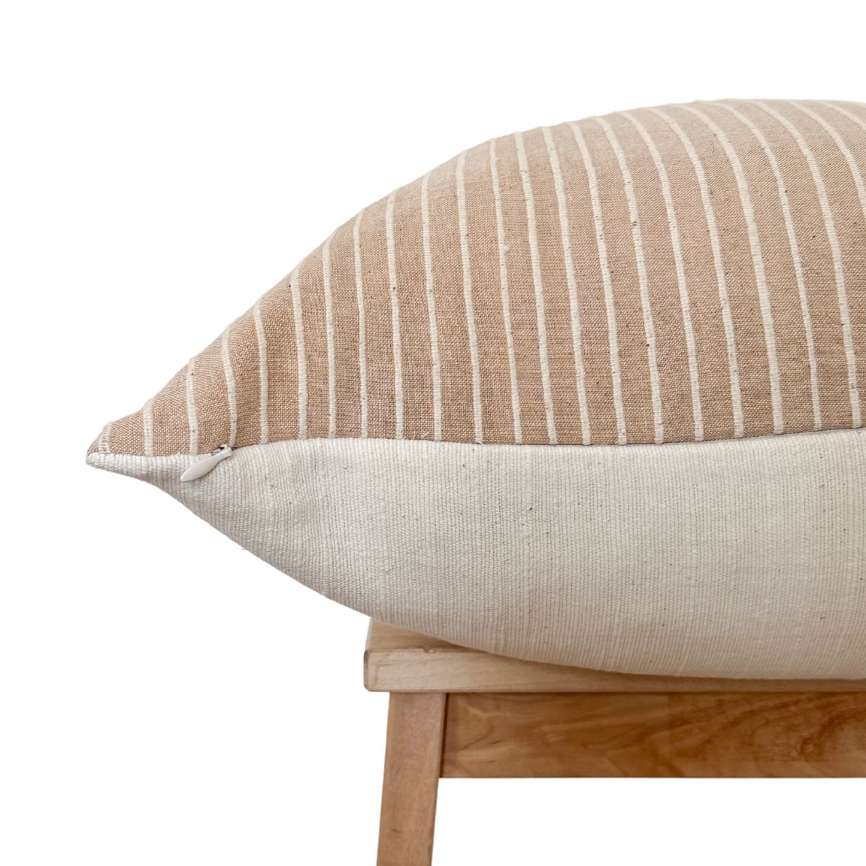 Blush Cotton Woven Pillow Cover