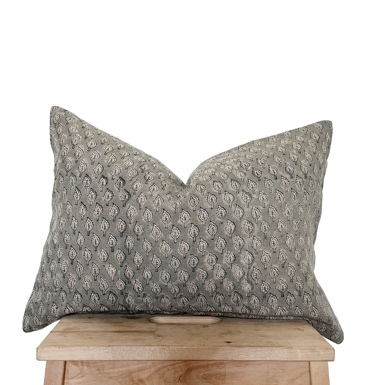 Elm Hand Block Printed Pillow Cover