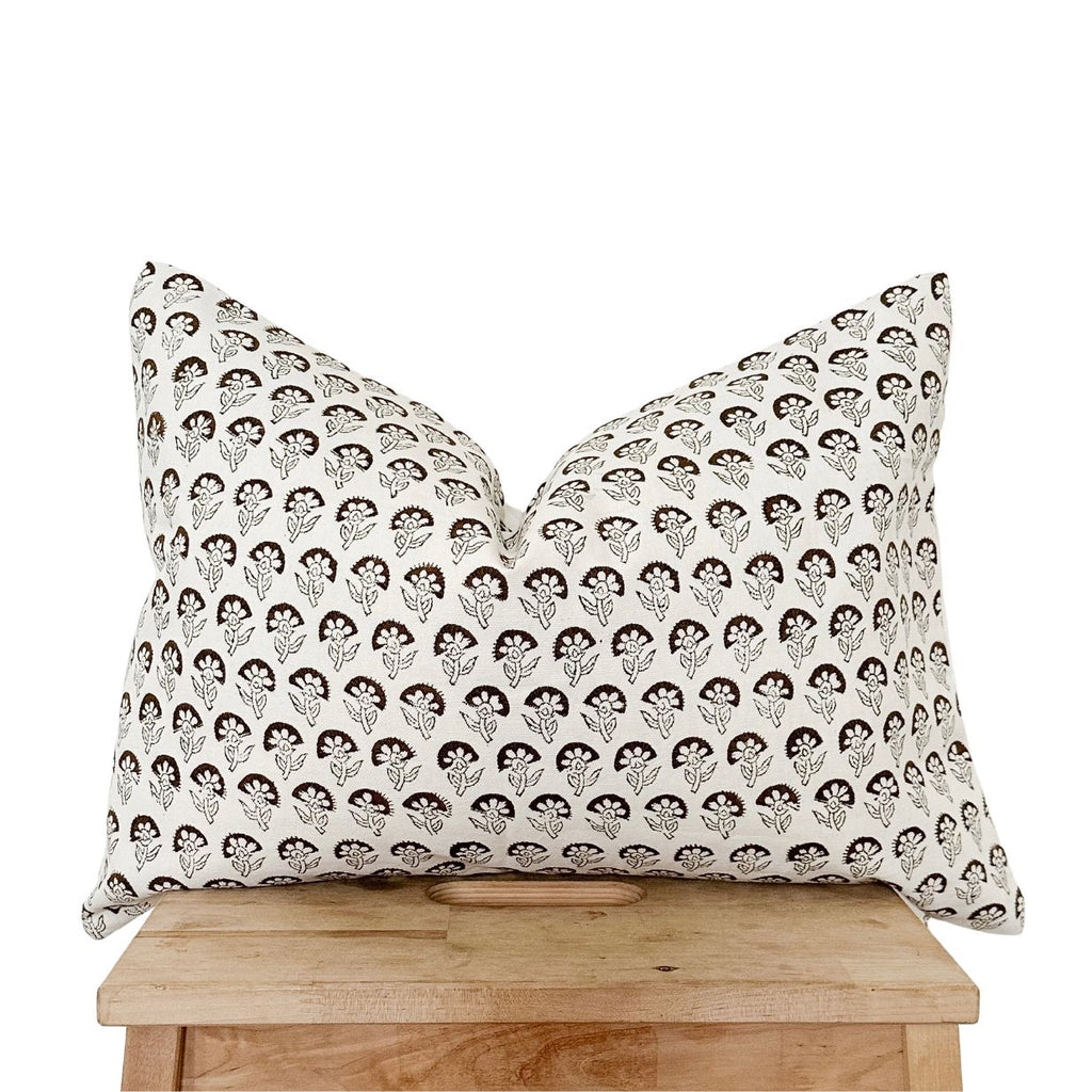 Kavi Hand-Block Printed Pillow Cover
