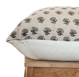 Mabel Hand Block Printed Pillow Cover