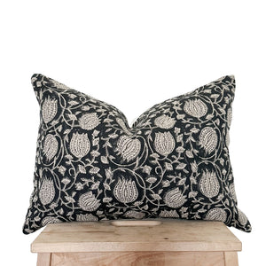 Vidhaan Hand Block Printed Pillow Cover