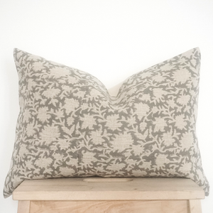 Eisha Hand-Block Printed Pillow Cover