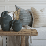 Ellis Cotton Woven Pillow Cover - House Of Neutrals