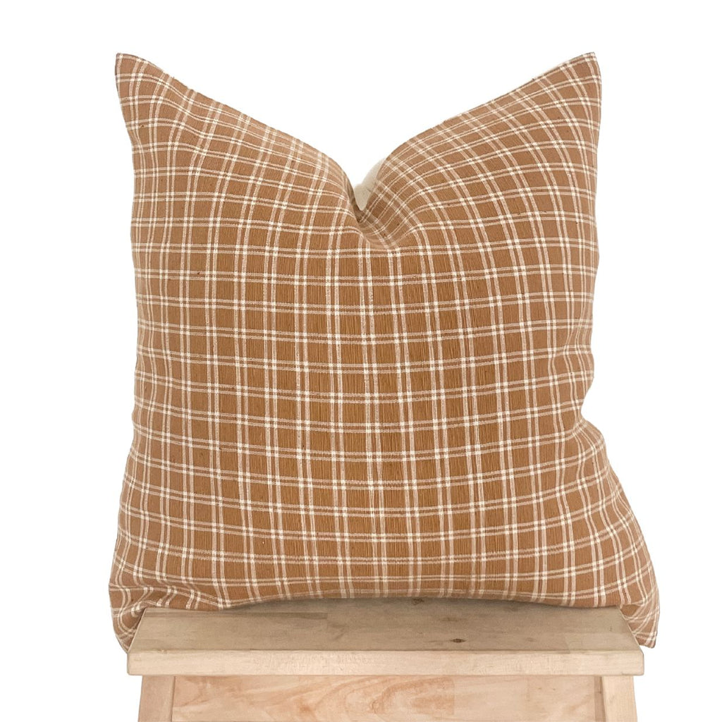 Fern Cotton Woven Pillow Cover