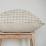 Gingham Cotton Woven Pillow Cover