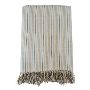 Liya Hand-Loomed Cotton Throw