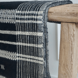 Rana Hand-Loomed Throw Blanket - House Of Neutrals