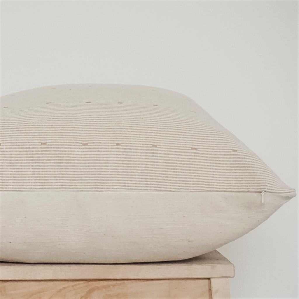Severi Cotton Woven Pillow Cover