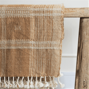 Vidya Hand-Loomed Throw Blanket - House Of Neutrals