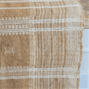 Vidya Hand-Loomed Throw Blanket - House Of Neutrals