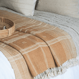 Vidya Hand-Loomed Throw Blanket - House Of Neutrals